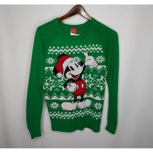 NWT Disney XS Mickey Mouse Christmas Ugly Sweater